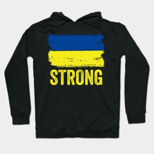 Strong Ukraine, Ukraine Russian War Hoodie